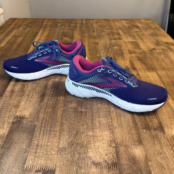 Brooks Adrenaline GTS 22 Stability Running Walking Shoe Purple Women’s Size 9.5B - Picture 7 of 11